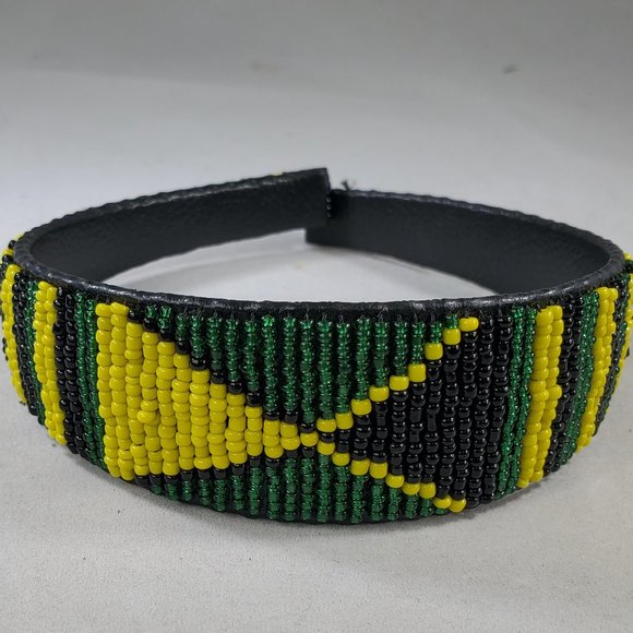 Hand Crafted Accessories - African (Kenyan) Handmade Head Band, Maasai Beads